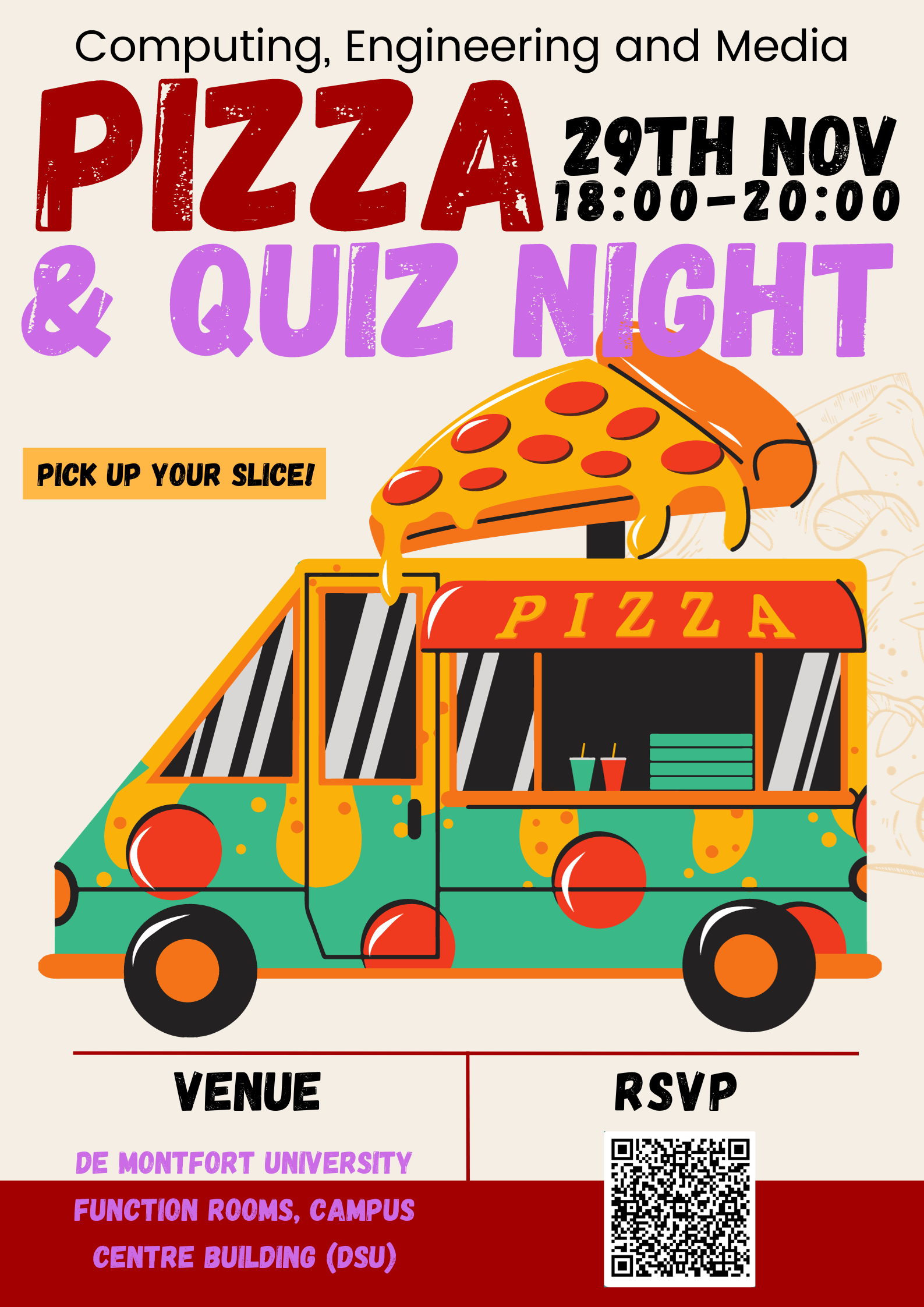 CEM Quiz and Pizza event